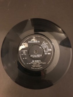 Edith Piaf Vinyl Single Record 1961 