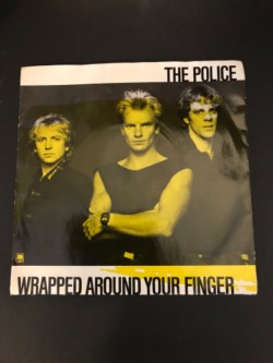 The Police- Wrapped around your finger Vinyl record 