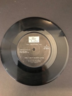 Philip Collins 1982 - You cant hurry love Vinyl Single Record 