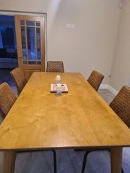 Dining table & chairs 