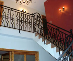 Iron staircase & Bannister 