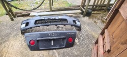 Lexus front bumper and boot lid 