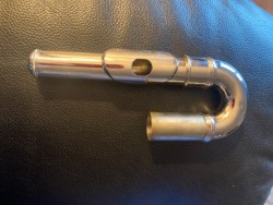 Flute curved head mouthpiece (Swan neck) 