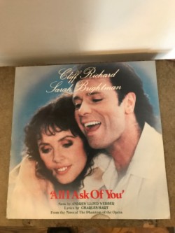 Cliff Richard & Sarah Brightman - All I Ask of You - Vinyl 
