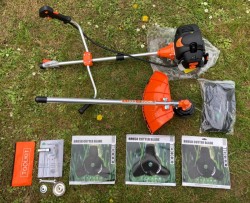 timberpro 2 in 1 petrol brushcutter, 52cc new with free delivery natioinwide. 