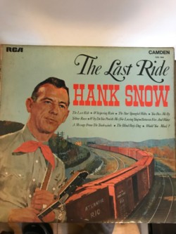 The Last Ride - Hank Snow -Vinyl LP 
