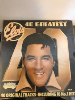 Elvis 40 Greatest - Two Record Set - Vinyl LPs 