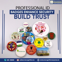 Professional ID Badges Enhance Security Build Trust 