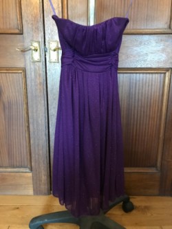 New Look - Purple Sparkly Dress 