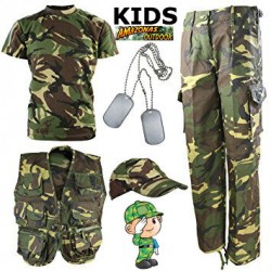 Camouflage Explorer Army Kit 