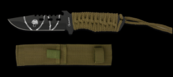 Cord Wrapped Tactical Knife (with WW2 Print) 