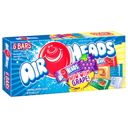 Air Heads Bars 6 Pack 93.6g 