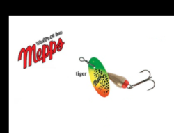 Mepps XD Fluo Fire Tiger Spinner 